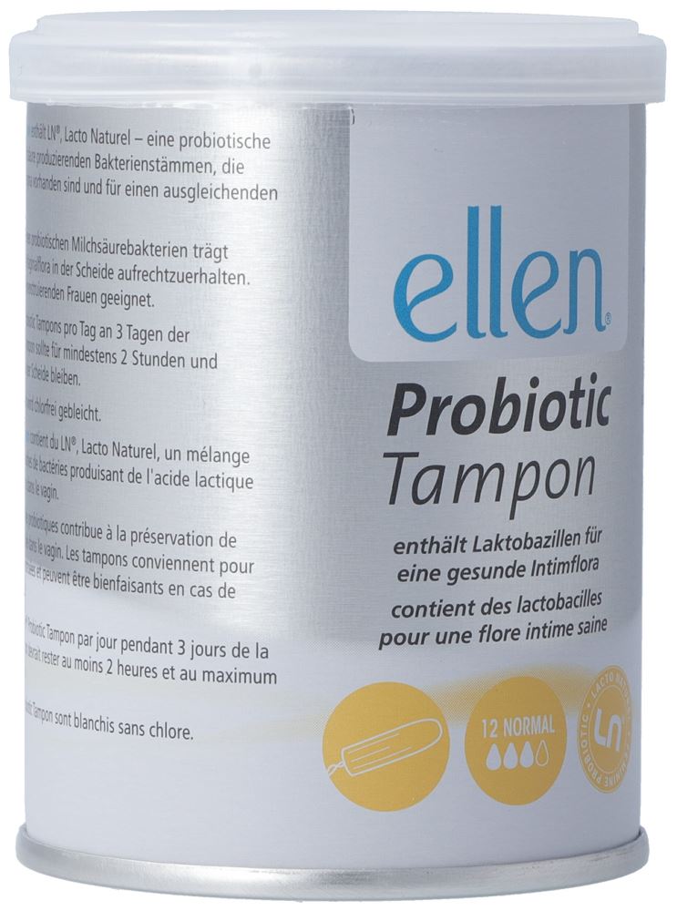 Ellen normal Probiotic Tampon, image principale