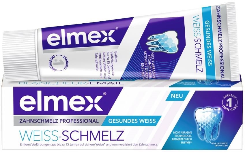 ELMEX ENAMEL PROFESSIONAL dentifrice, image principale