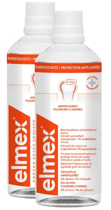 ELMEX PROTECTION CARIES eau dentaire, image principale