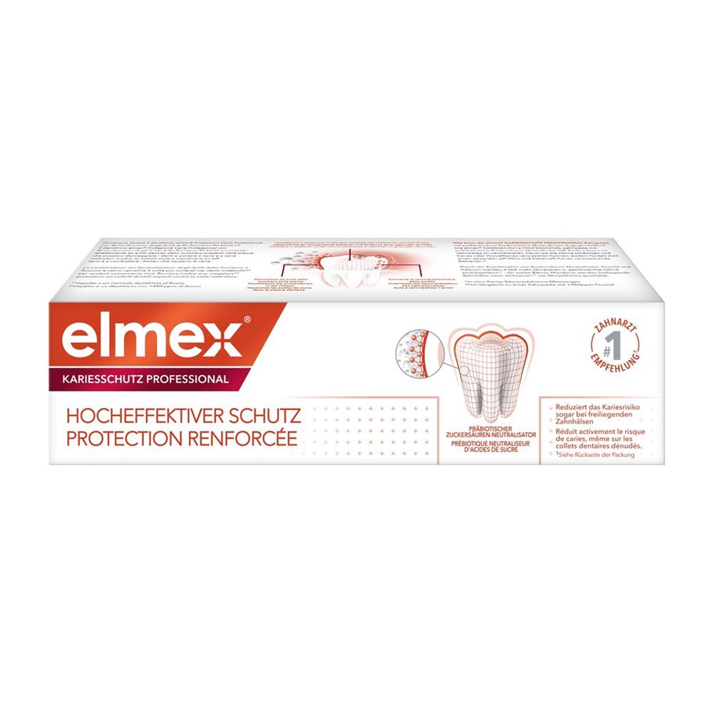 ELMEX PROTECTION CARIES PROFESSIONAL dentifrice, image principale