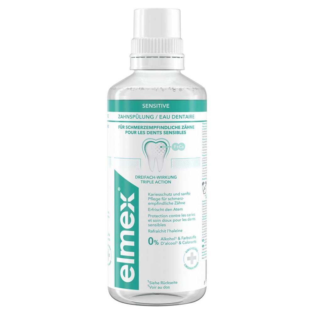 ELMEX SENSITIVE eau dentaire, image principale