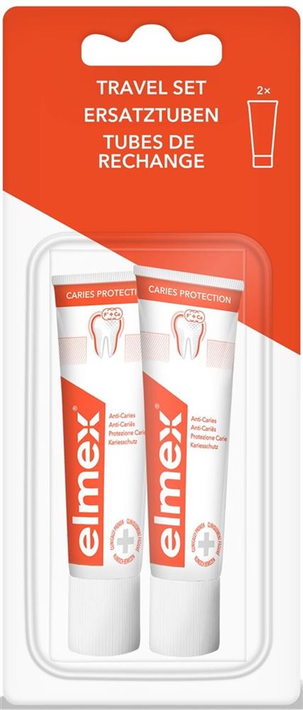 ELMEX TRAVEL SET recharge dentifrice