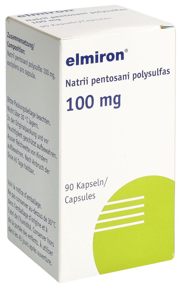 ELMIRON Kaps 100 mg Ds 90 Stk, Hauptbild