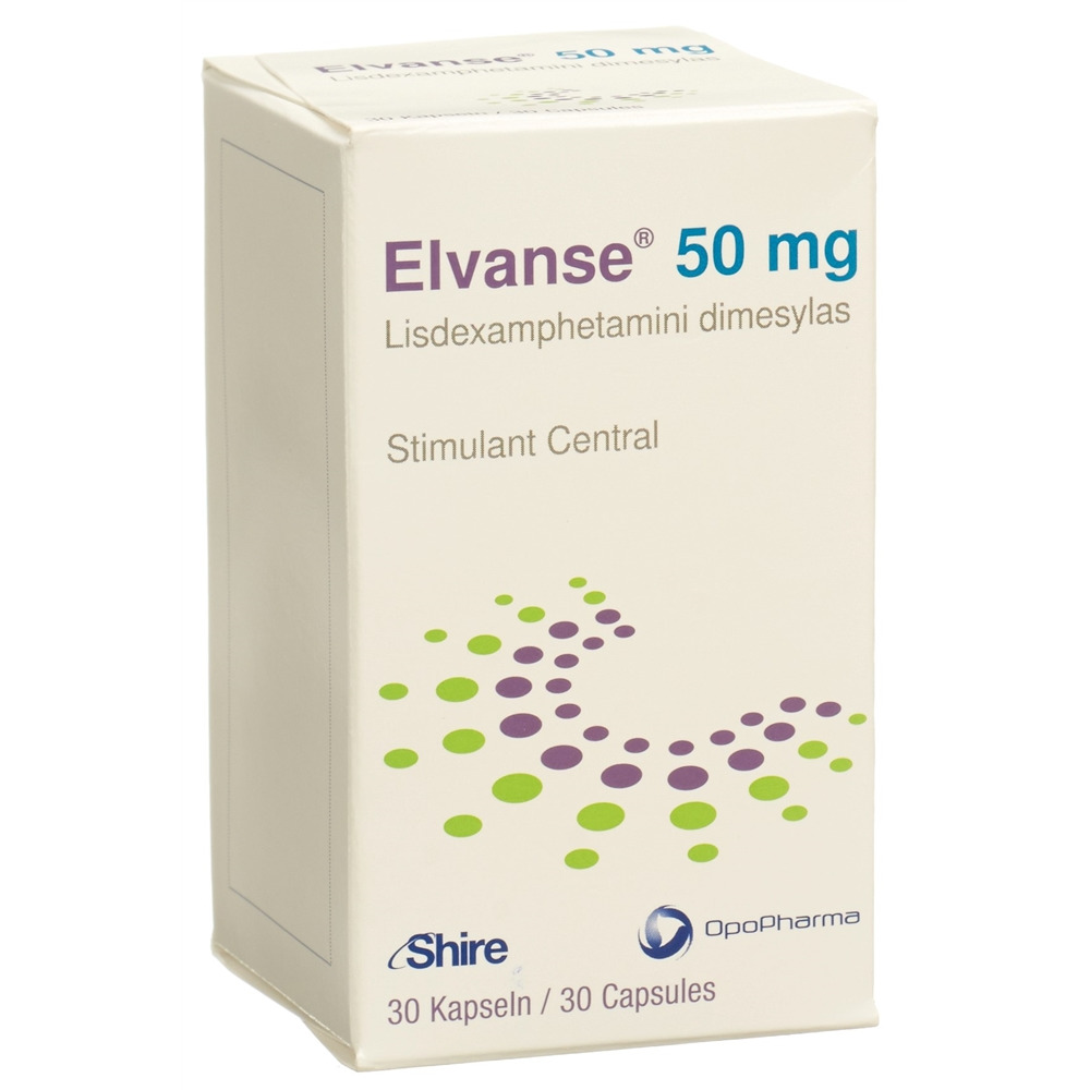 ELVANSE Kaps 50 mg Ds 30 Stk, Bild 2 von 2