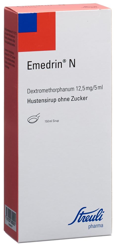 EMEDRIN N sirop fl 150 ml, image principale
