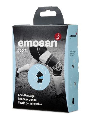 EMOSAN sport Knie-Bandage, Hauptbild EMOSAN sport Knie-Bandage, Hauptbild