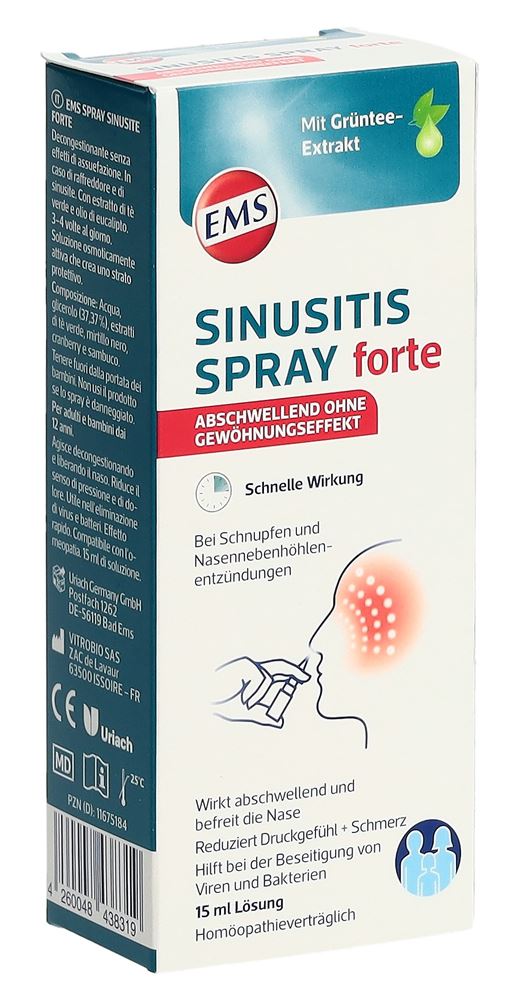 EMS spray contre la sinusite