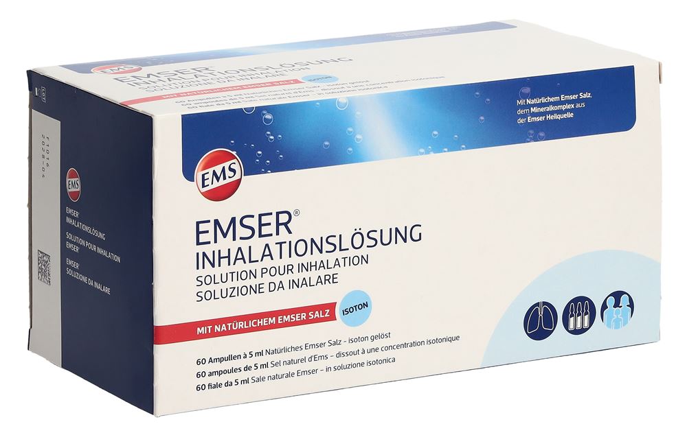 EMSER solution pour inhalation