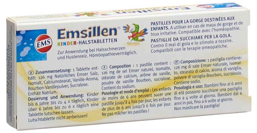 Emsillen Kinder-Halstabletten, Bild 2 von 3