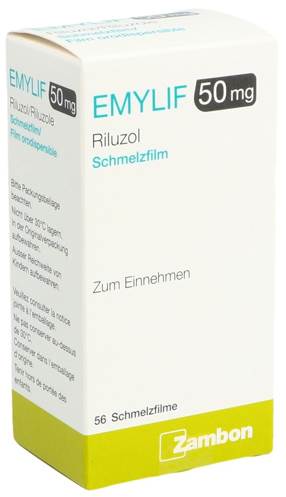 EMYLIF Schmelzfilm 50 mg Btl 56 Stk, Hauptbild