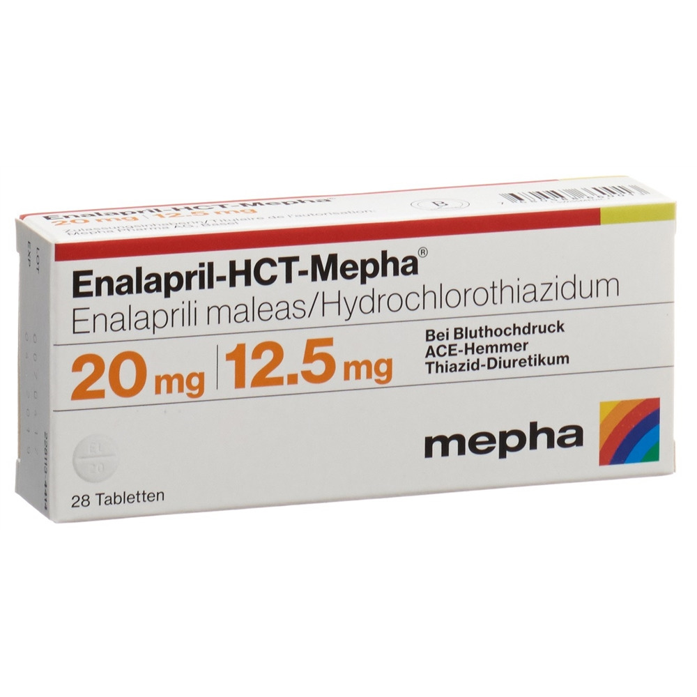 ENALAPRIL HCT Mepha, image principale