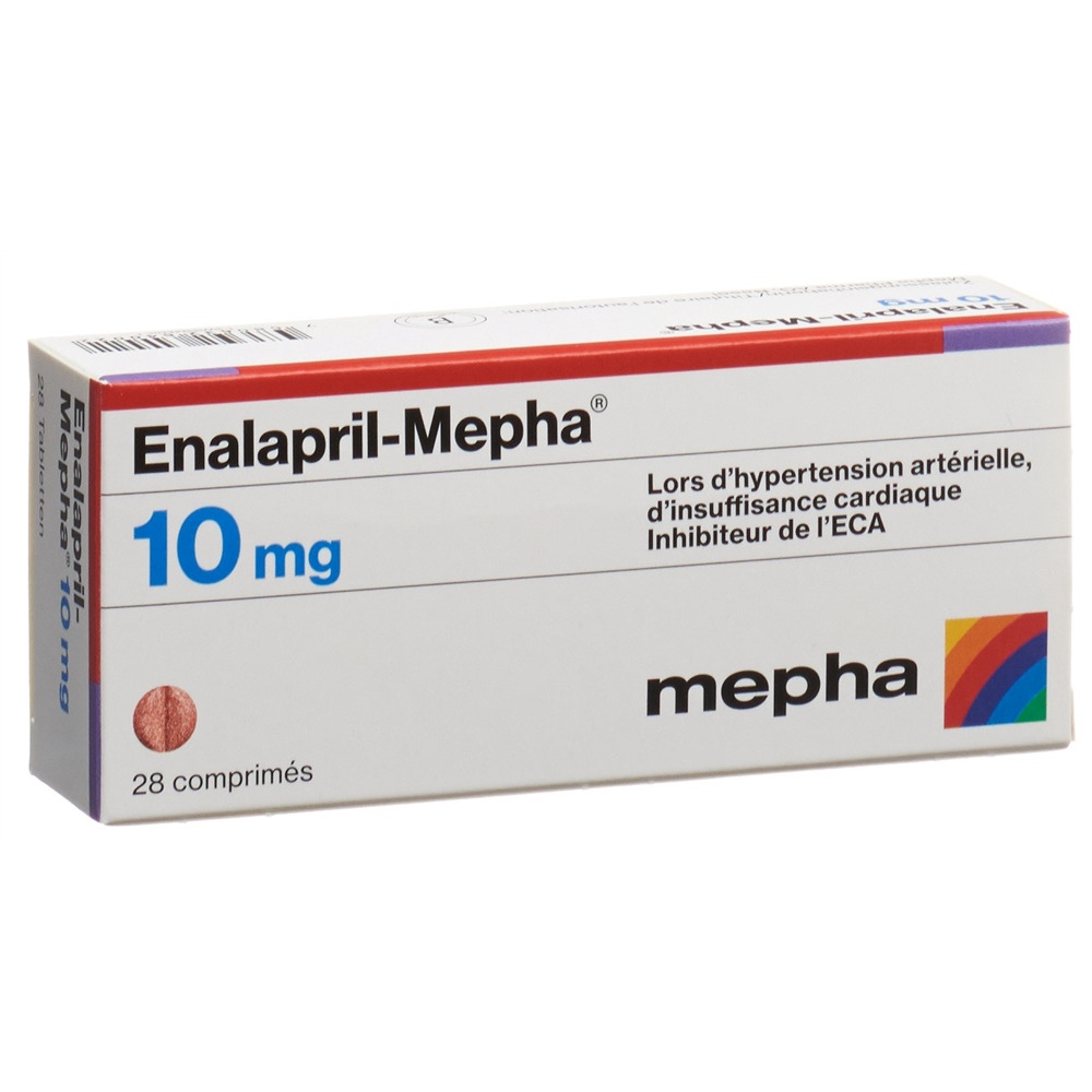 ENALAPRIL Mepha 10 mg, image 2 sur 2