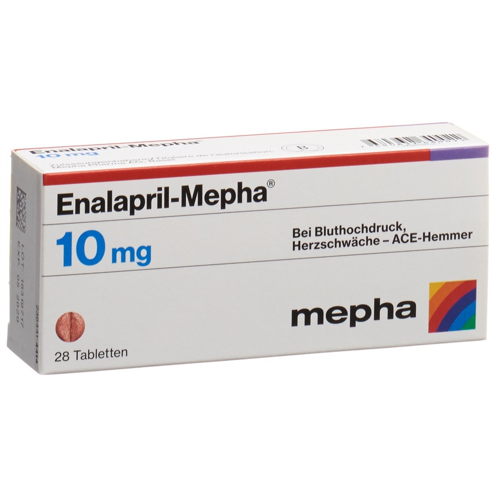 ENALAPRIL Mepha 10 mg, image principale