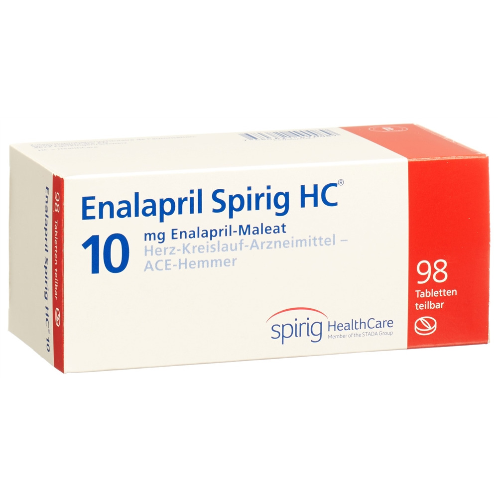 ENALAPRIL Spirig HC 10 mg, image principale