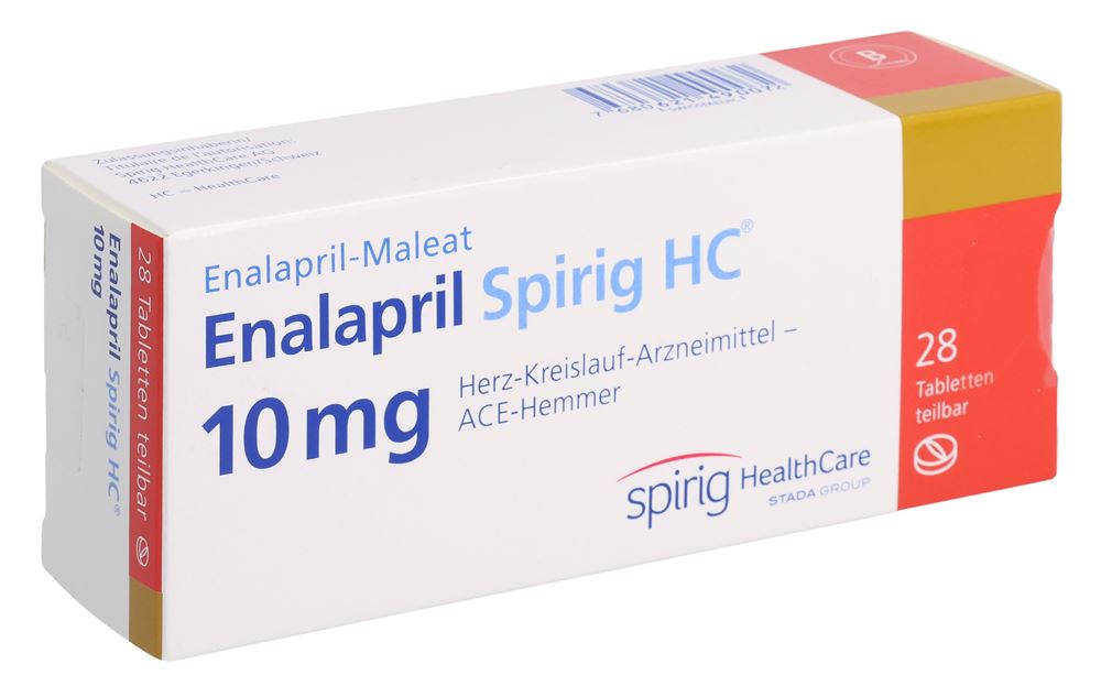 ENALAPRIL Spirig HC 10 mg, Hauptbild