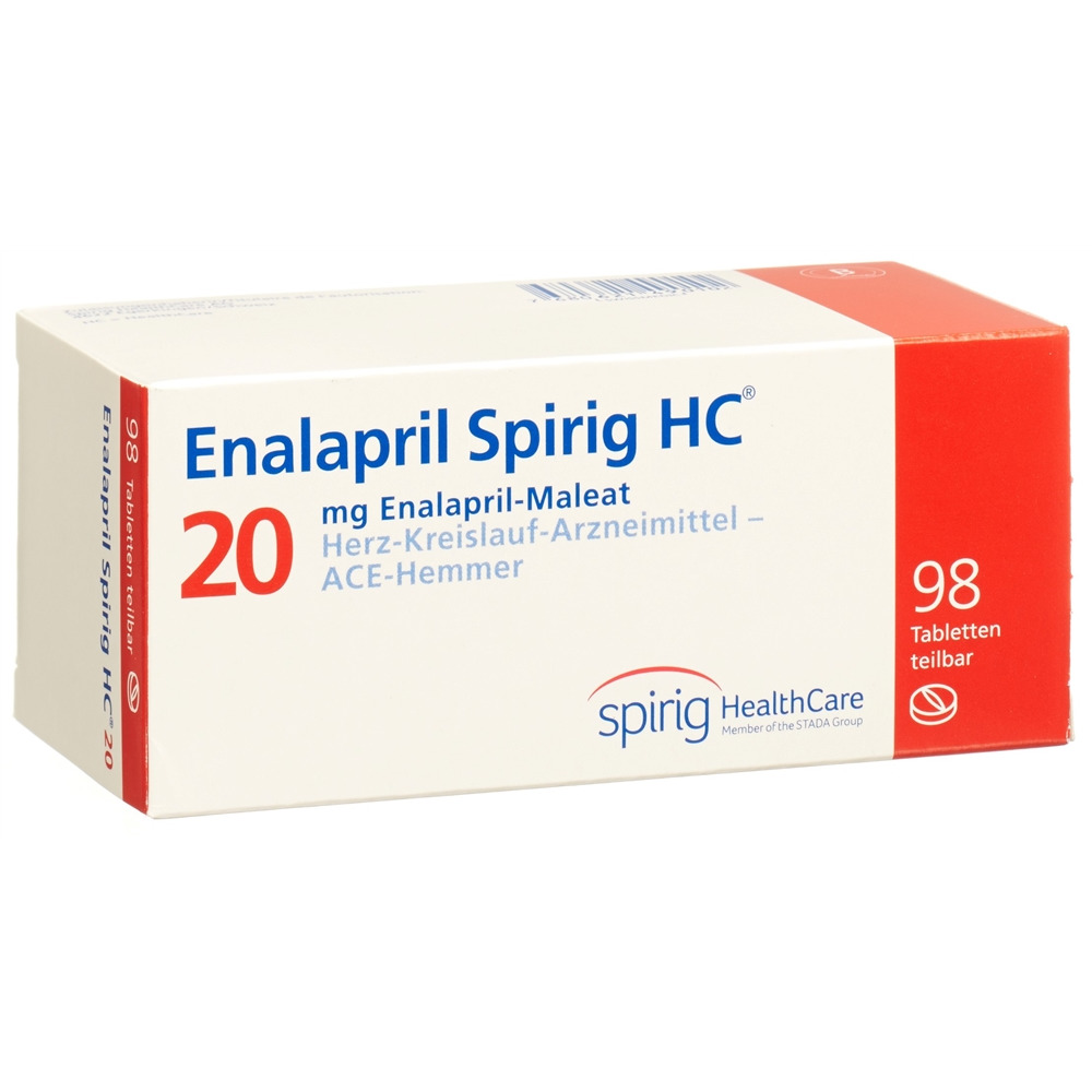 ENALAPRIL Spirig HC 20 mg, Hauptbild