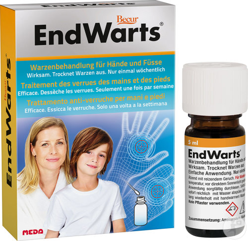 ENDWARTS solution verrucide