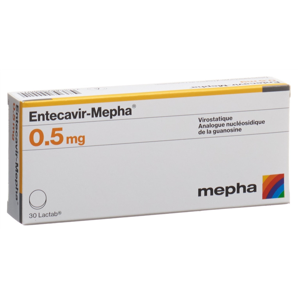 ENTECAVIR Mepha 0.5 mg, image 2 sur 2