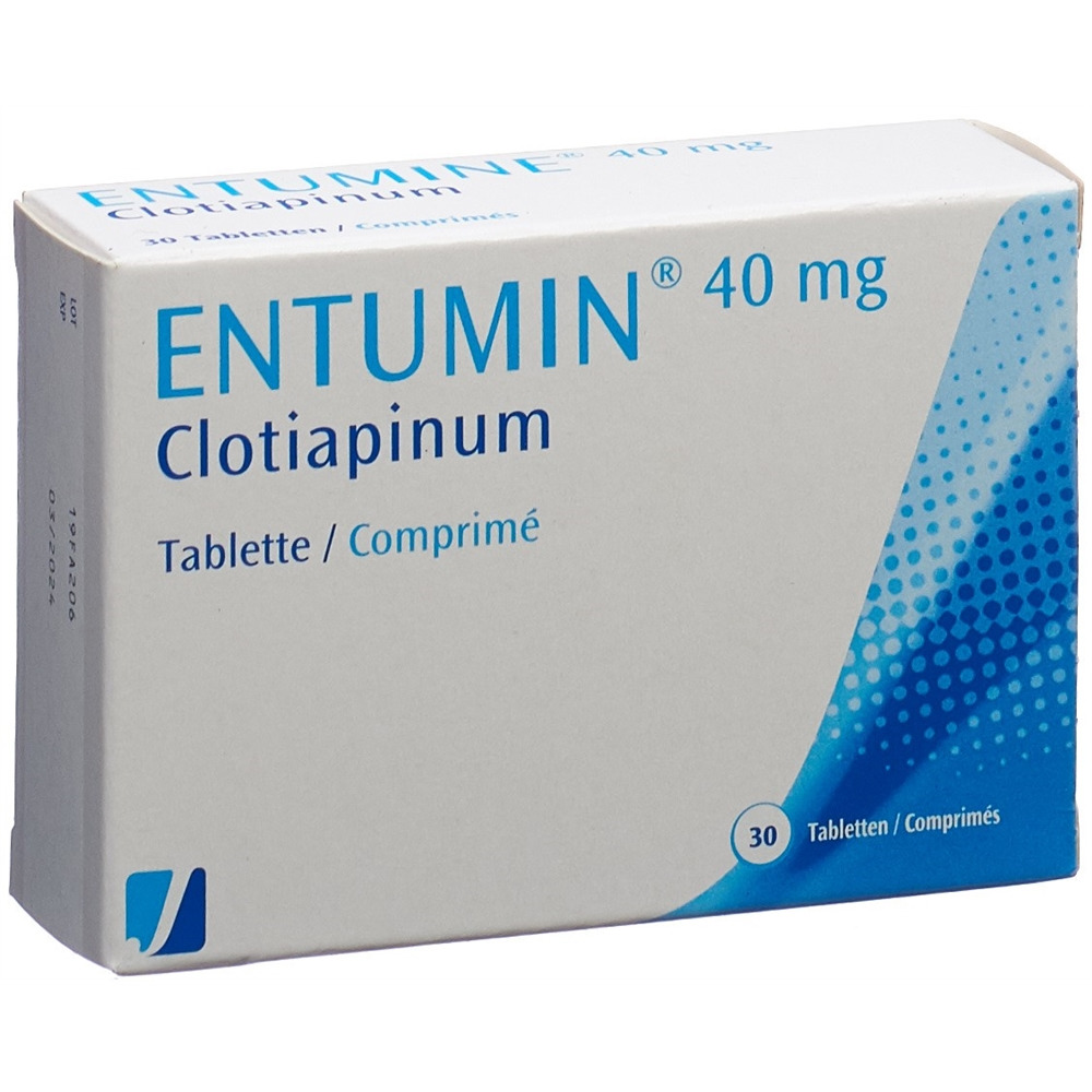 ENTUMINE Tabl 40 mg Blist 30 Stk, Hauptbild