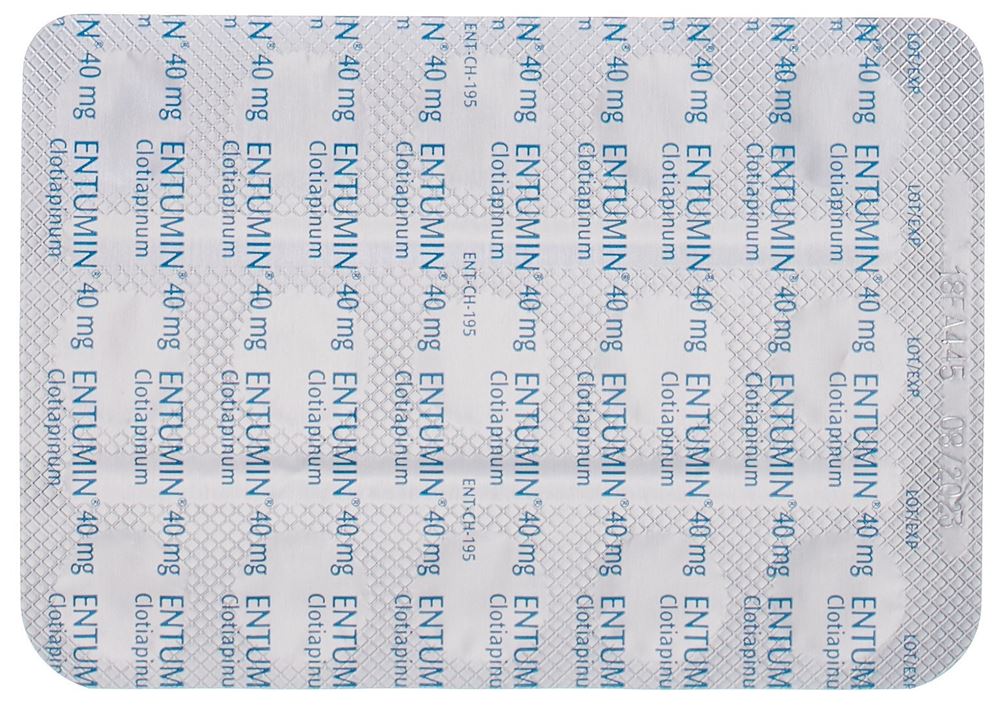 ENTUMINE cpr 40 mg blist 30 pce, image 2 sur 3