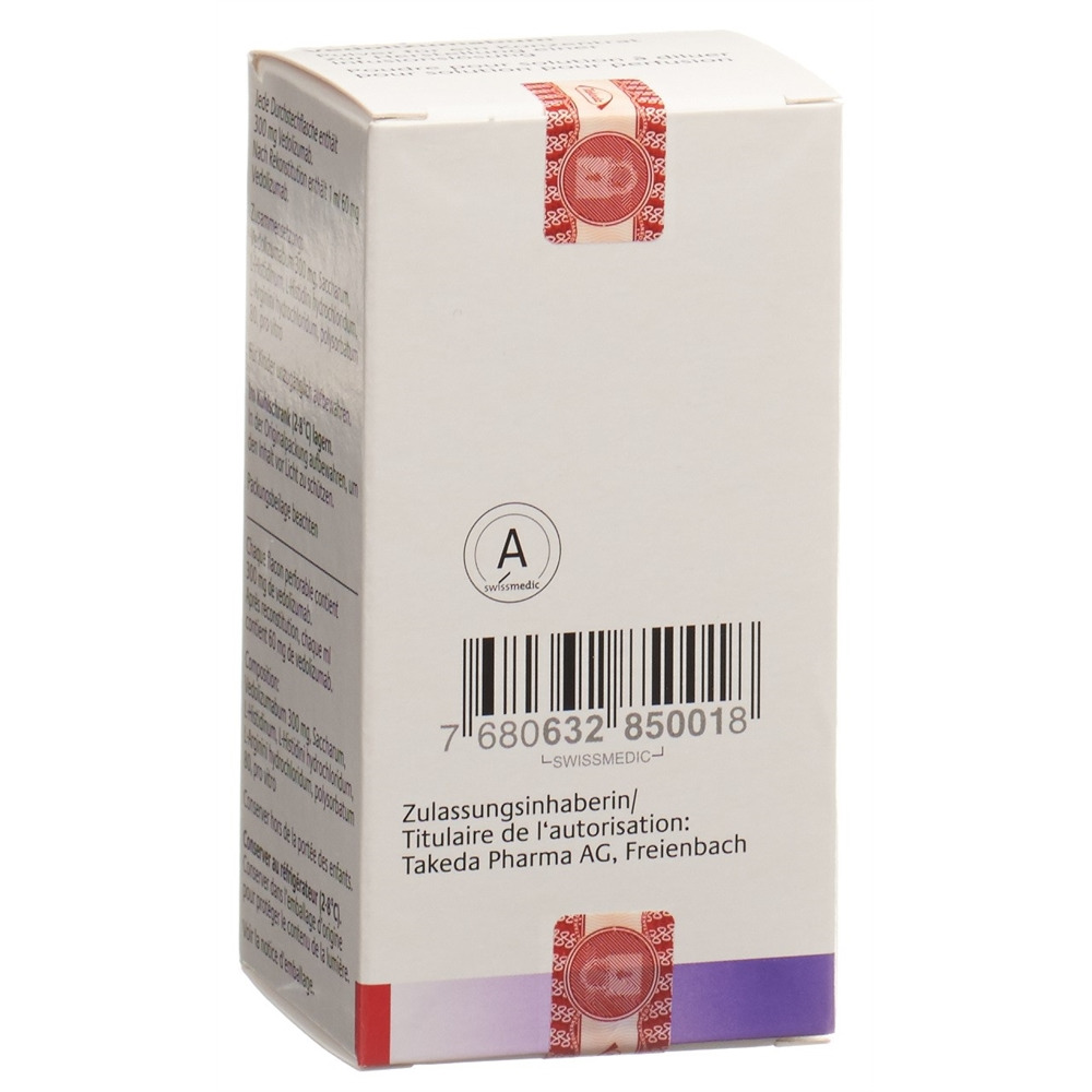 ENTYVIO subst sèche 300 mg flac 1 pce, image 2 sur 2