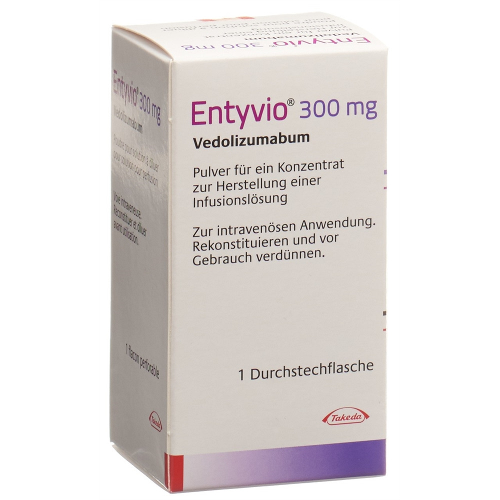 ENTYVIO subst sèche 300 mg flac 1 pce, image principale