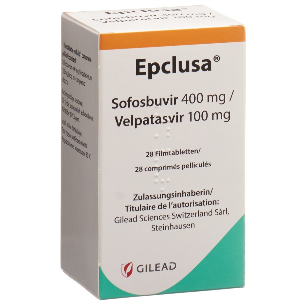 EPCLUSA Filmtabl Ds 28 Stk, Hauptbild