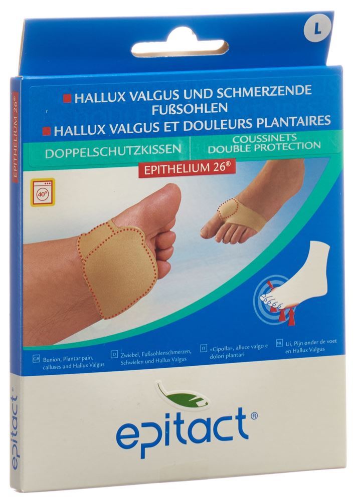 Epitact coussinets double protection