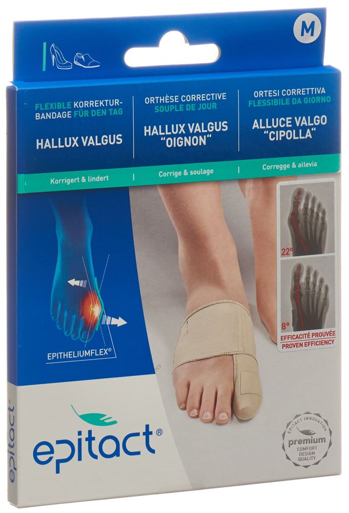 Epitact flexible Korrekturbandage Hallux valgus TAG