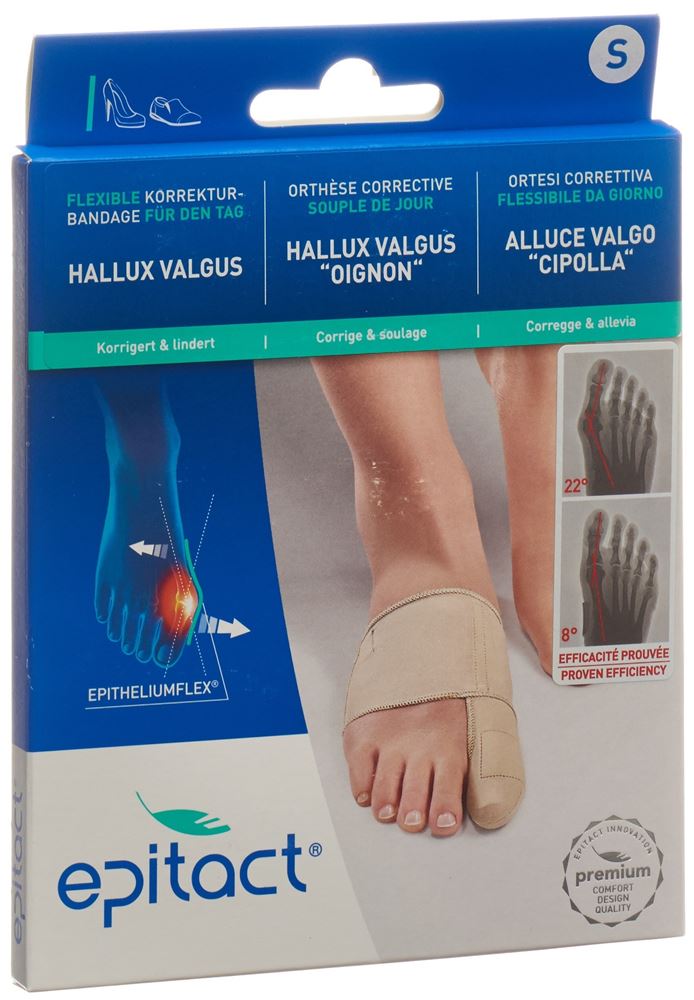 Epitact orthèse corrective souple Hallux valgus JOUR