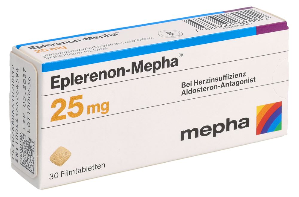 EPLERENONE Mepha 25 mg, image principale