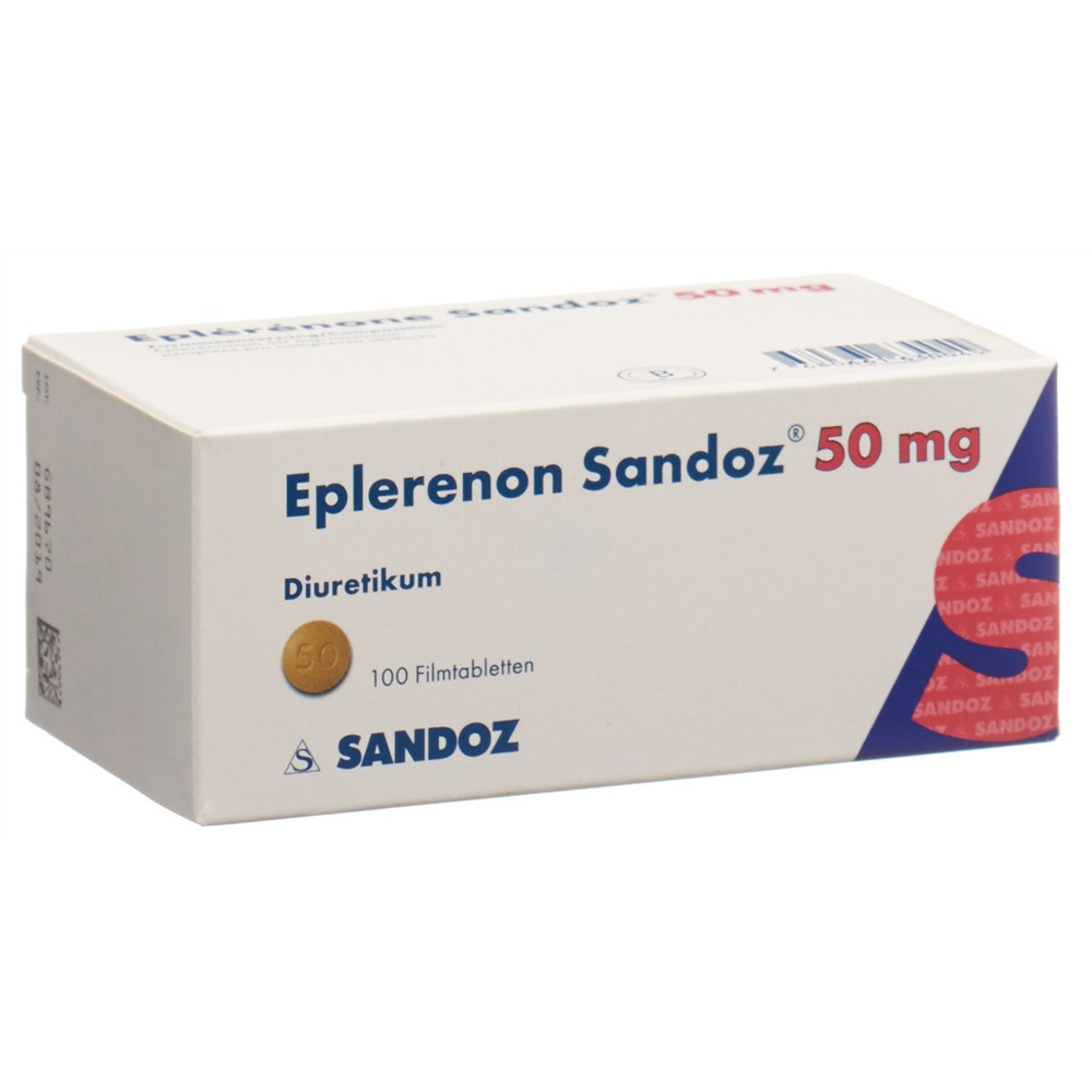 EPLERENONE Sandoz 50 mg, Hauptbild