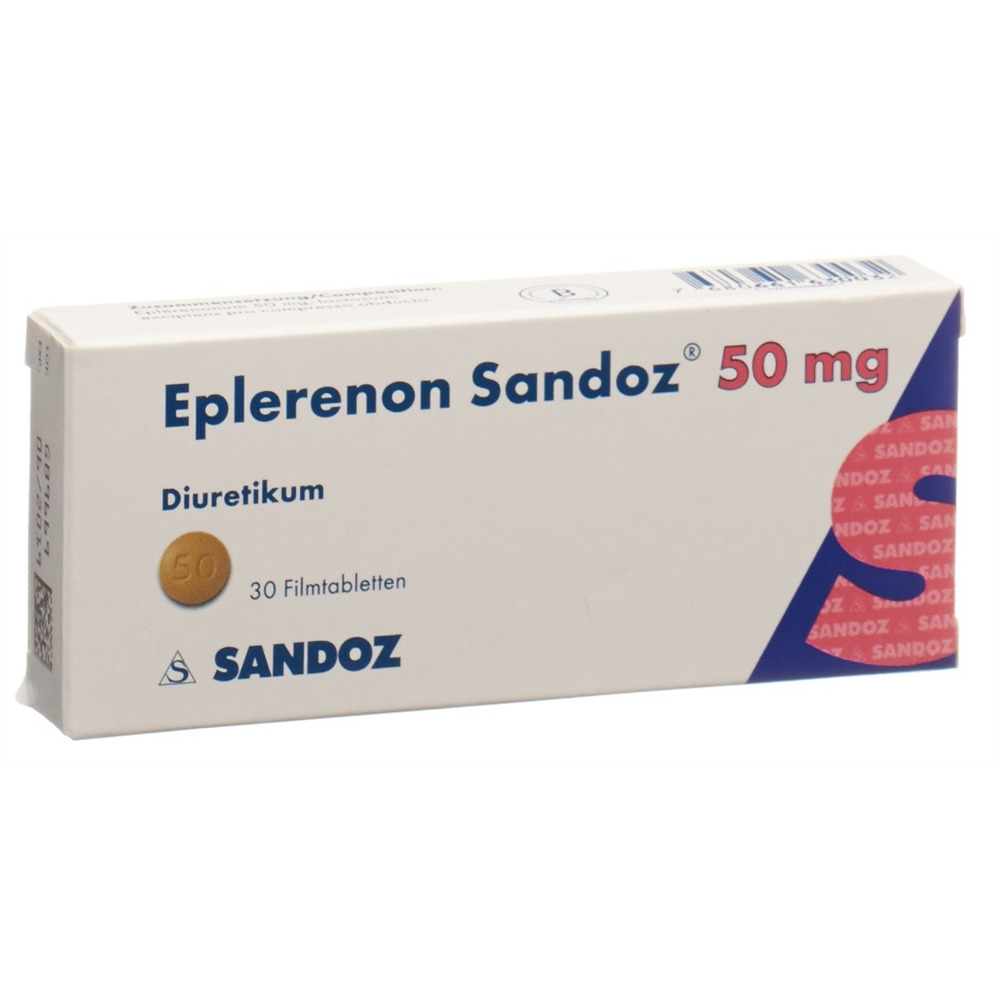 EPLERENONE Sandoz 50 mg, Hauptbild