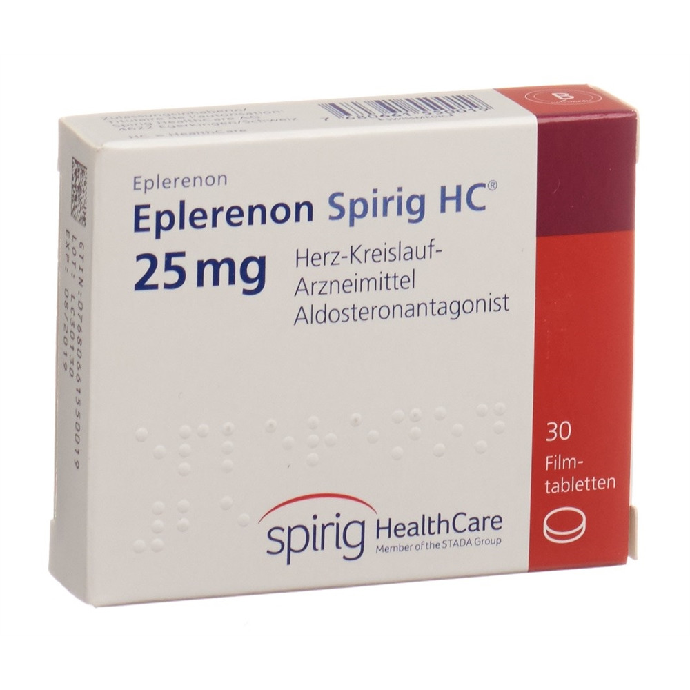 EPLERENONE Spirig HC 25 mg, Hauptbild