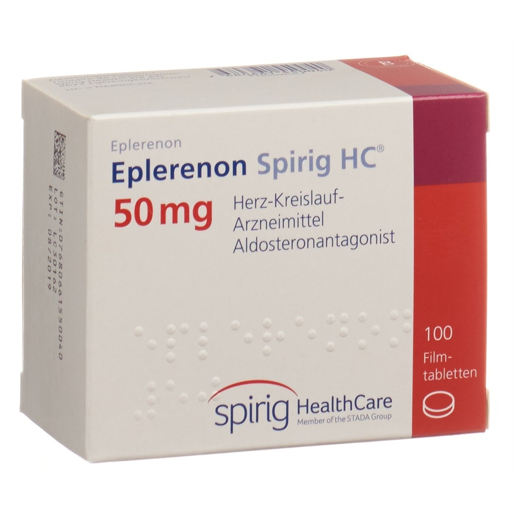 EPLERENONE Spirig HC 50 mg, image principale