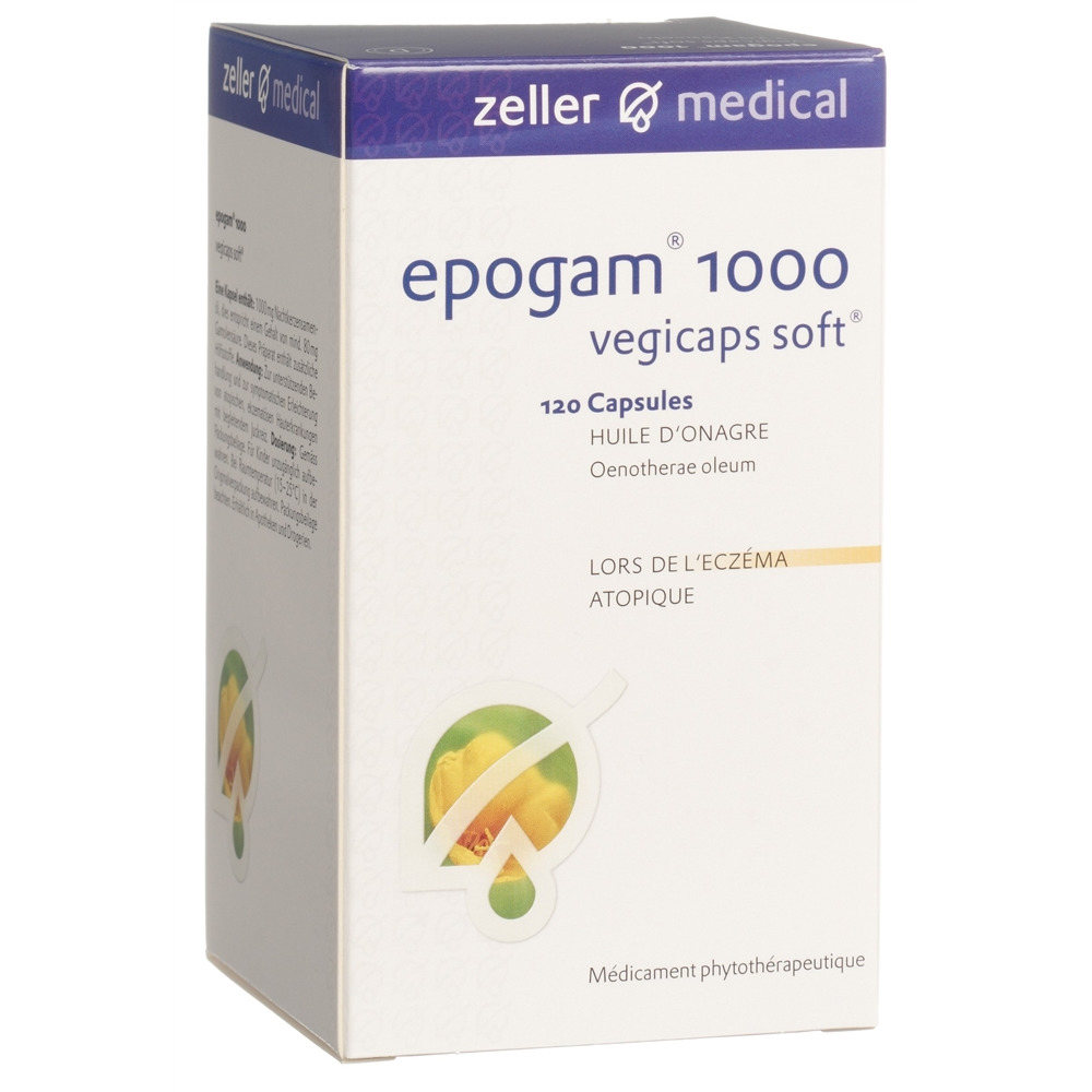 EPOGAM 1000 Vegicaps soft 1000 mg, Bild 2 von 3