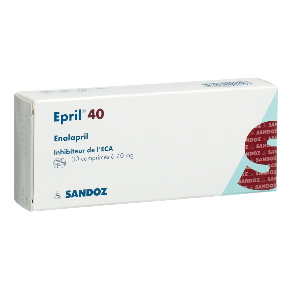 EPRIL cpr 40 mg blist 30 pce, image 2 sur 2