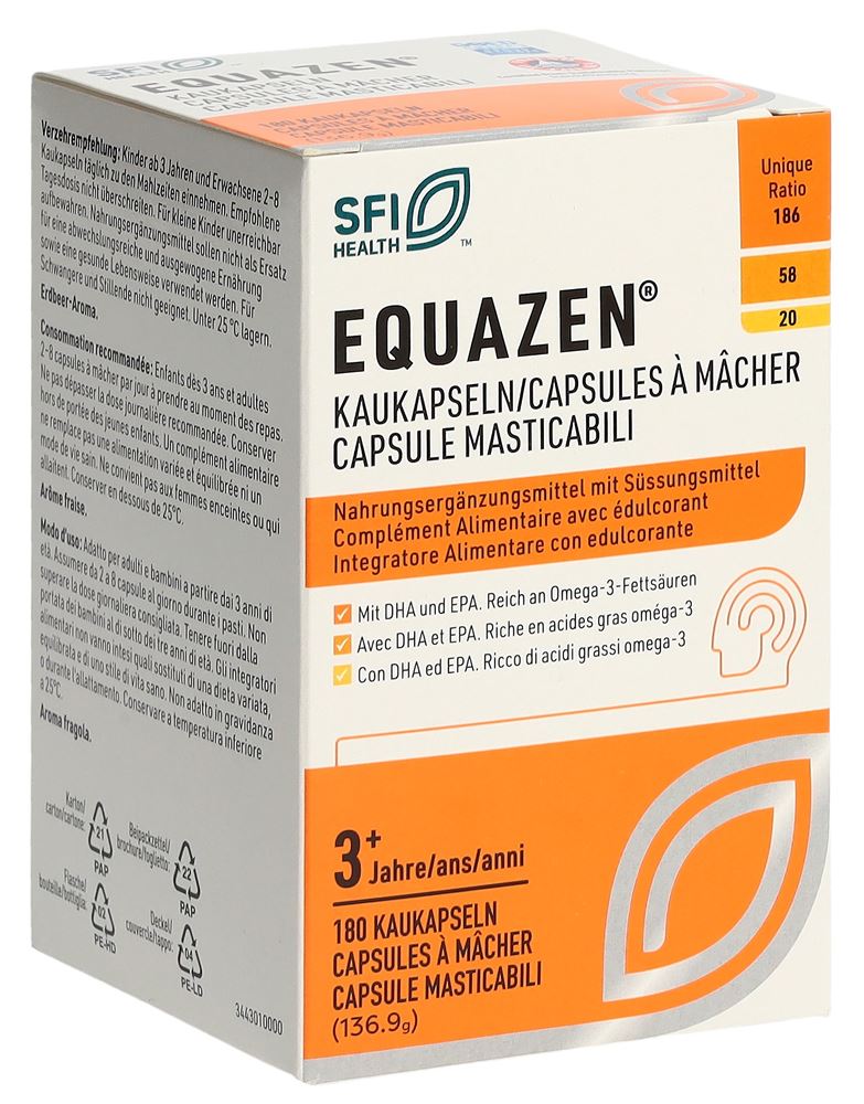 Equazen Kaukapseln/Capsules à mâcher/Capsule masticabili, Hauptbild