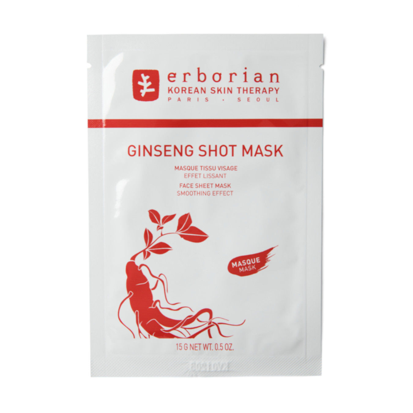 ERBORIAN Ginseng Shot Mask