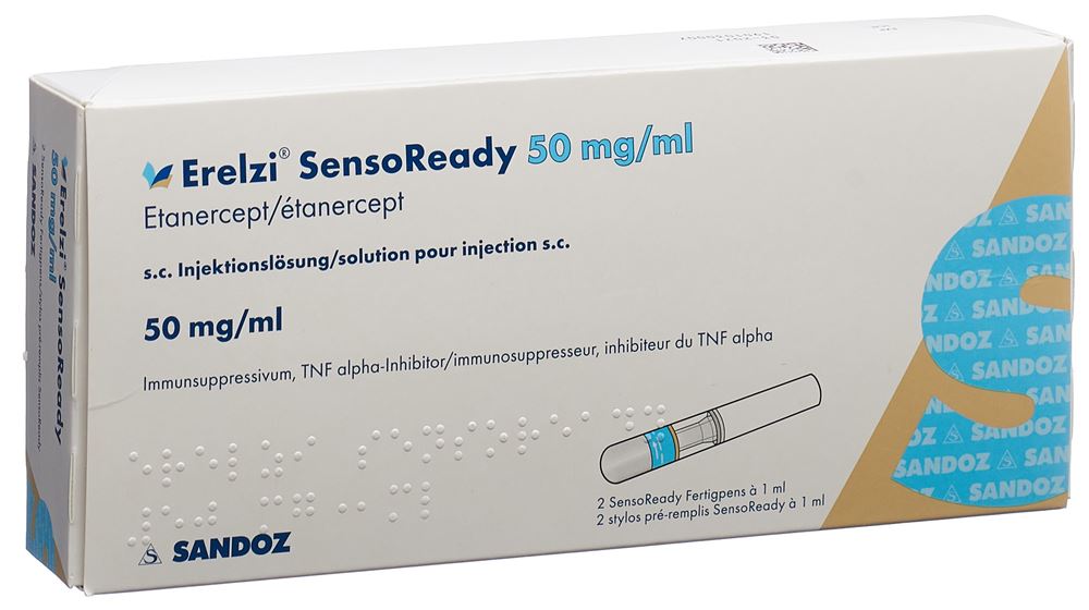 ERELZI SensoReady 50 mg/ml, Hauptbild