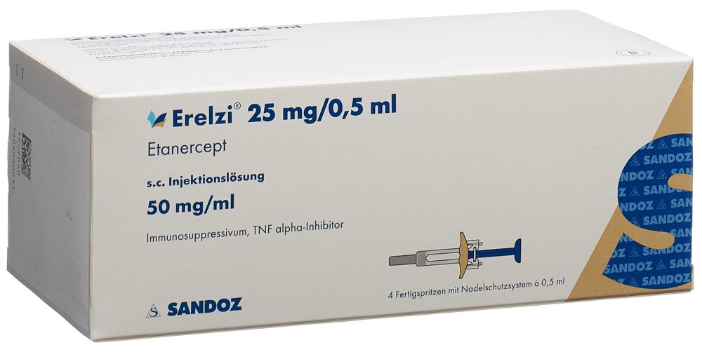 ERELZI sol inj 25 mg/0.5ml ser pré 0.5 ml, image principale