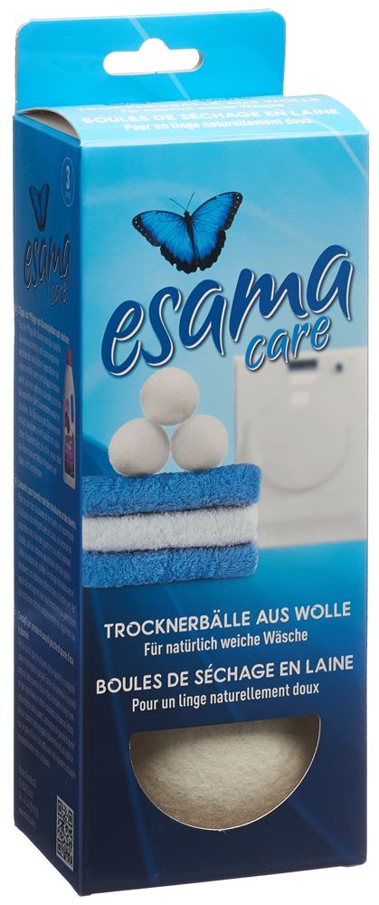 ESAMA Boules de séchage en laine