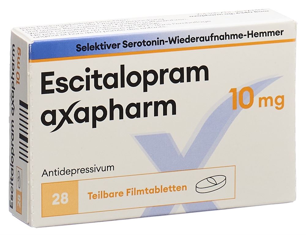 ESCITALOPRAM axapharm 10 mg, image principale