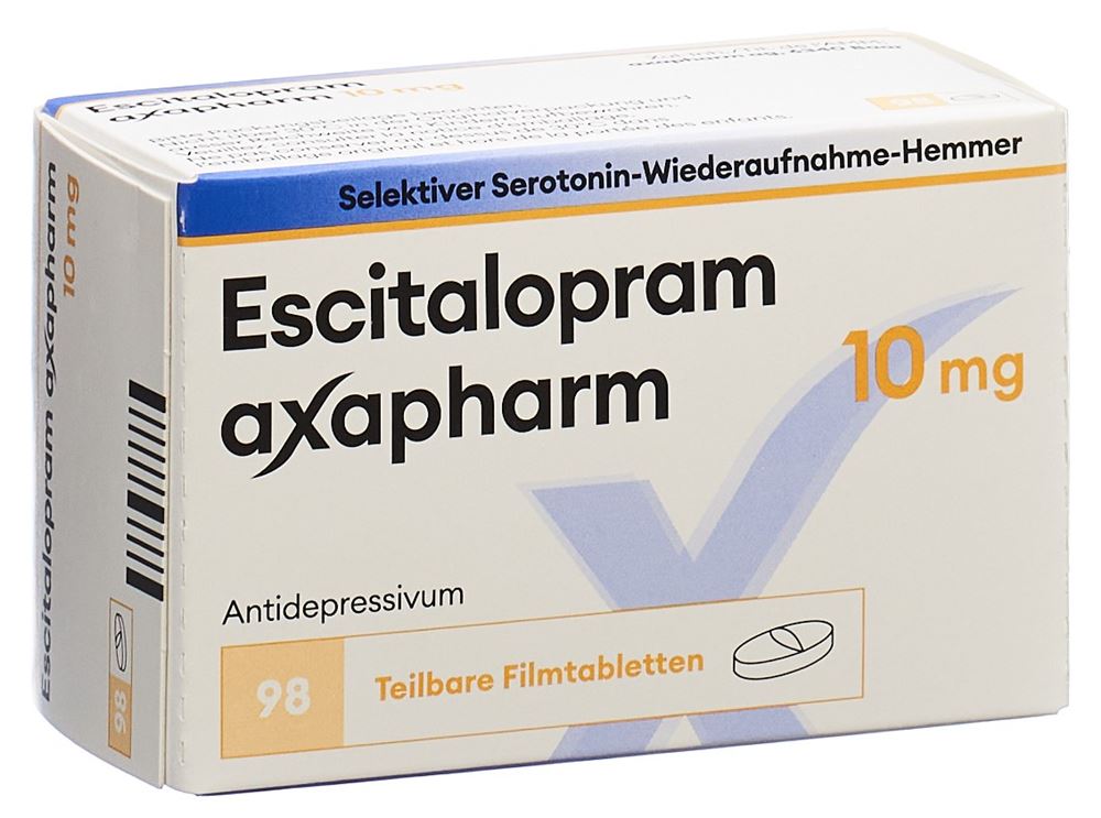 ESCITALOPRAM axapharm 10 mg, image principale