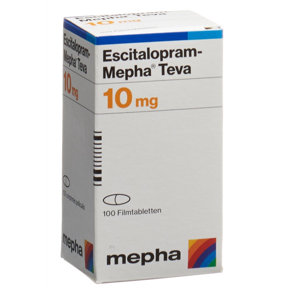 ESCITALOPRAM Mepha Teva 10 mg, image principale