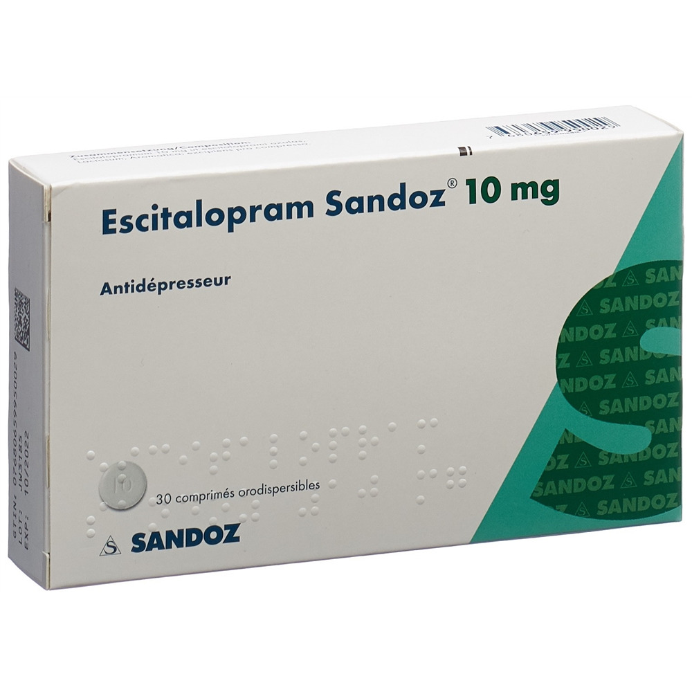 ESCITALOPRAM Sandoz 10 mg, Bild 2 von 2