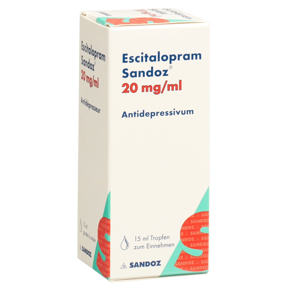 ESCITALOPRAM Sandoz 20 mg/ml, Hauptbild