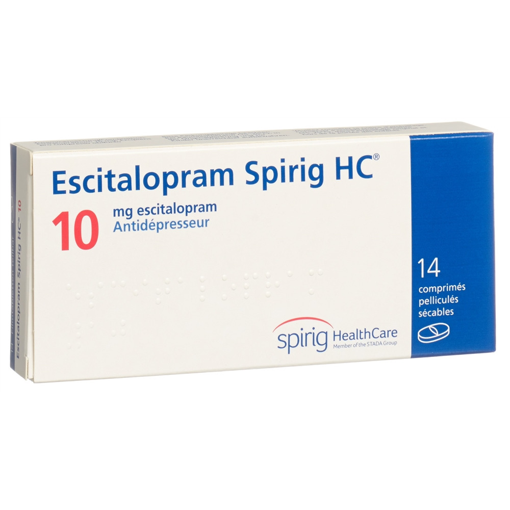 ESCITALOPRAM Spirig HC 10 mg, image 2 sur 2