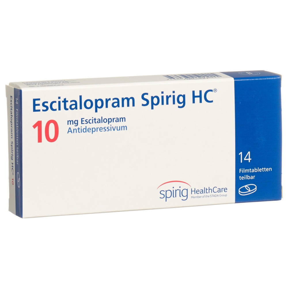 ESCITALOPRAM Spirig HC 10 mg, image principale