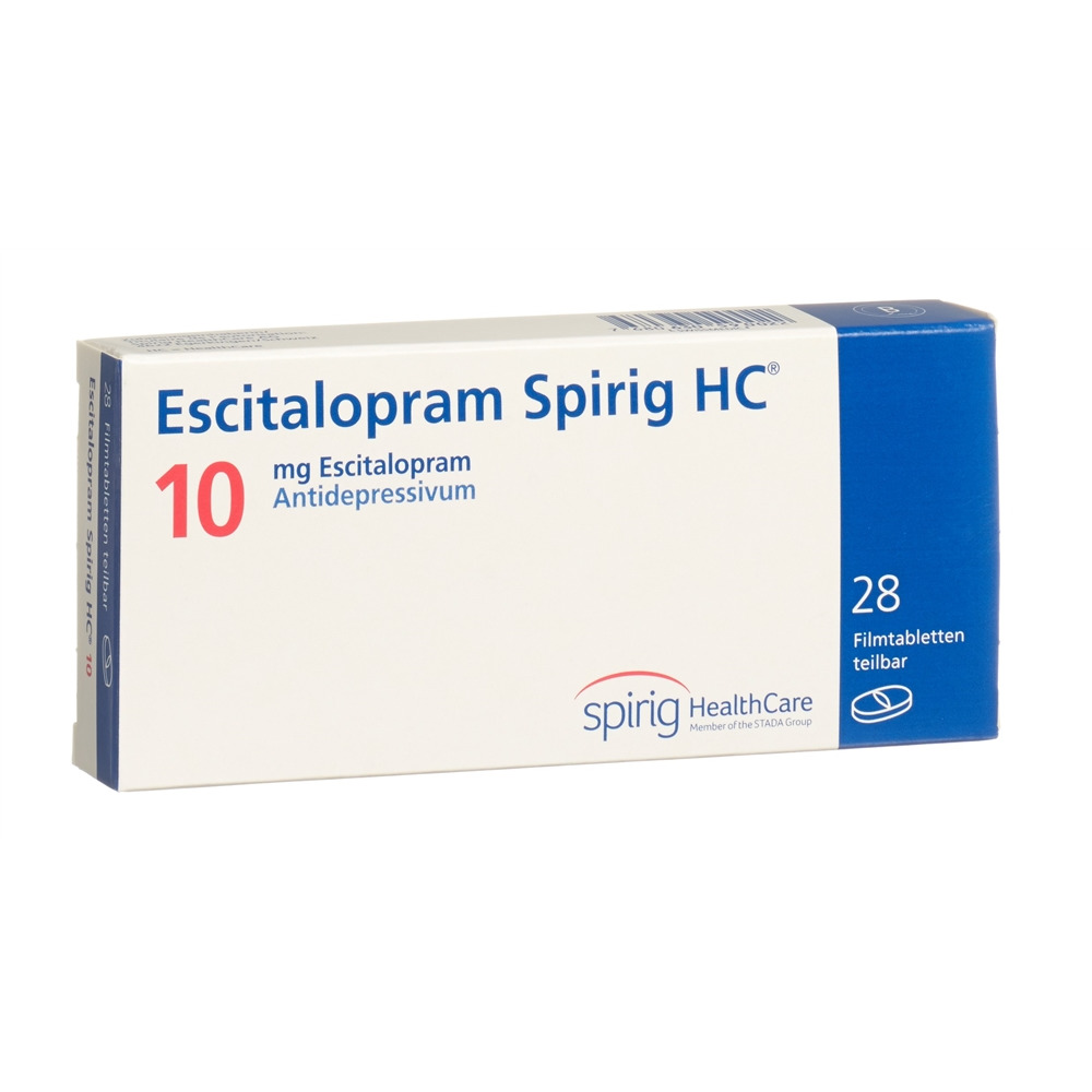 ESCITALOPRAM Spirig HC 10 mg, image principale